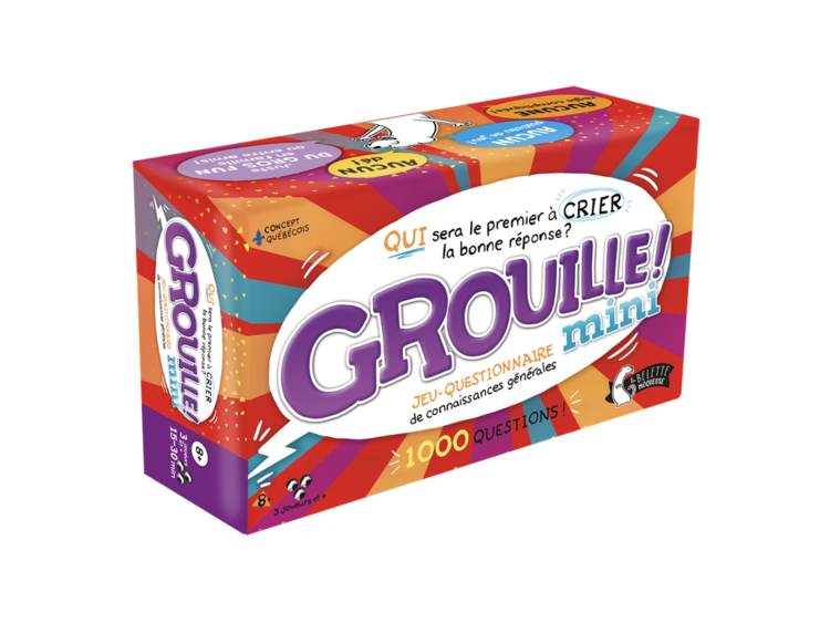 La Belette Moqueuse Grouille!: Mini (FR)