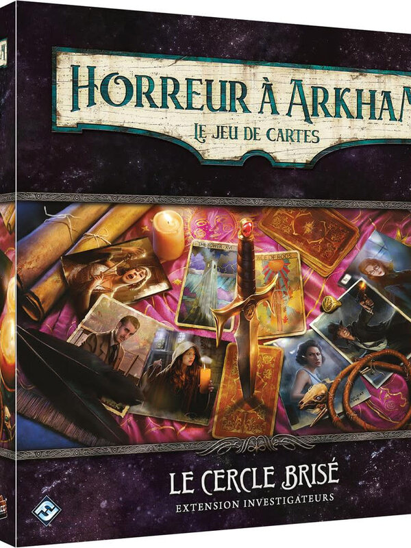 Fantasy Flight Games Horreur À Arkham: Le Jeu De Cartes: Le Cercle Brisé: Ext. Investigateurs (FR)