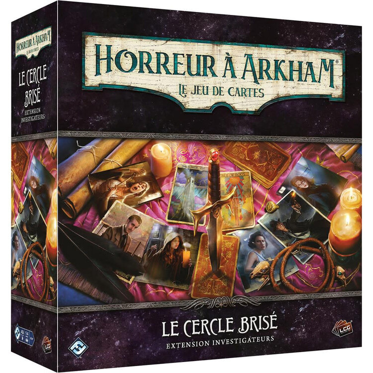 Fantasy Flight Games Horreur À Arkham: Le Jeu De Cartes: Le Cercle Brisé: Ext. Investigateurs (FR)