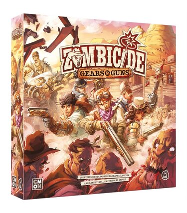 CMON Limited Zombicide: Undead Or Alive: Ext. Gears & Guns (FR)