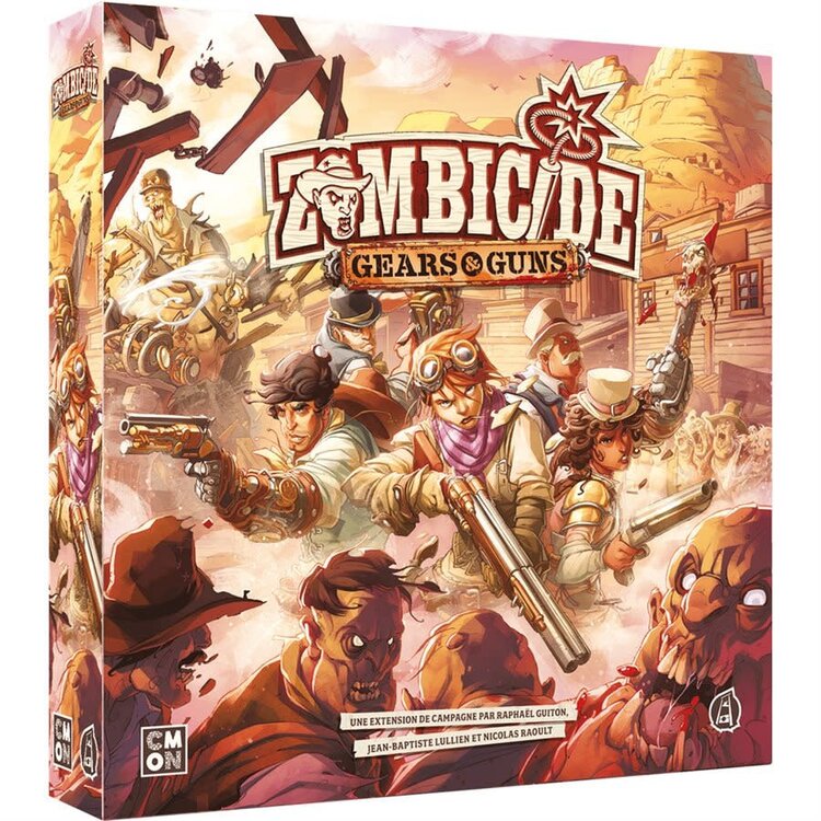 CMON Limited Zombicide: Undead Or Alive: Ext. Gears & Guns (FR)