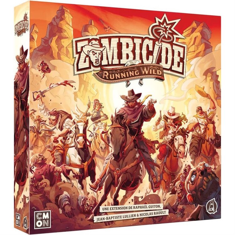 CMON Limited Zombicide: Undead Or Alive: Ext. Running Wild (FR)