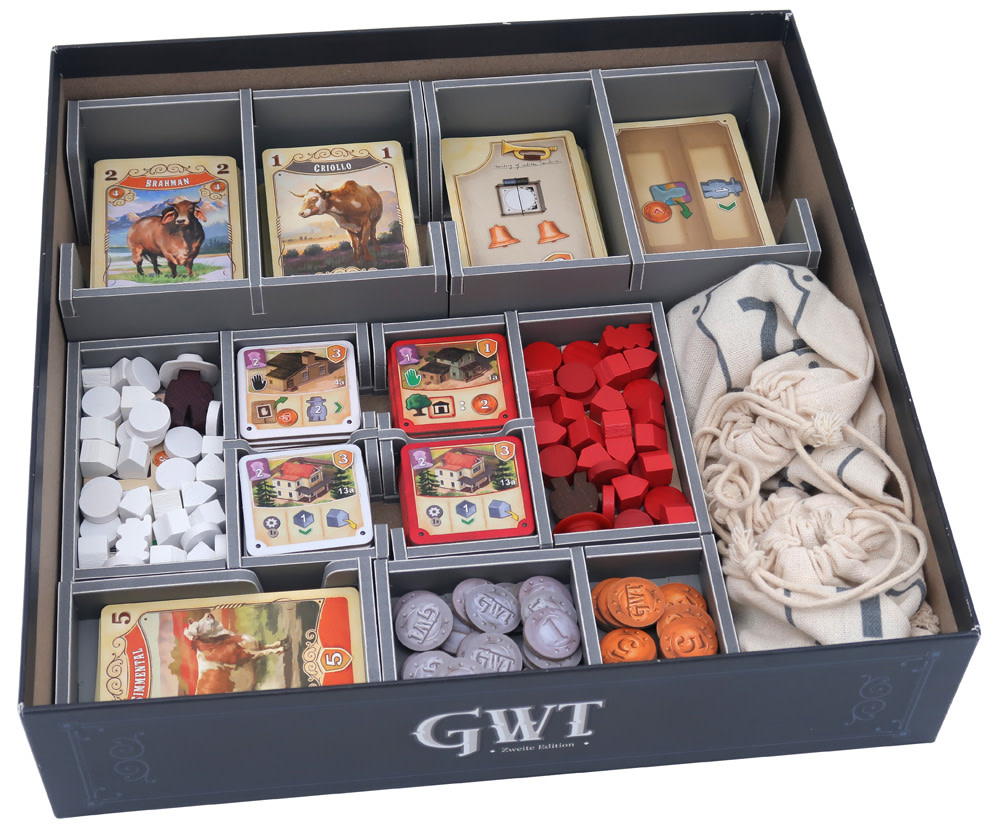 Great Western Trail 2nd Edition Board Game - Epic Strategy Board Game for Ranchers and Adventurers! Family Game for Kids & Adults, Ages 12+, 1-4 Players, 75-150 Min Playtime Made by Eggertspiele