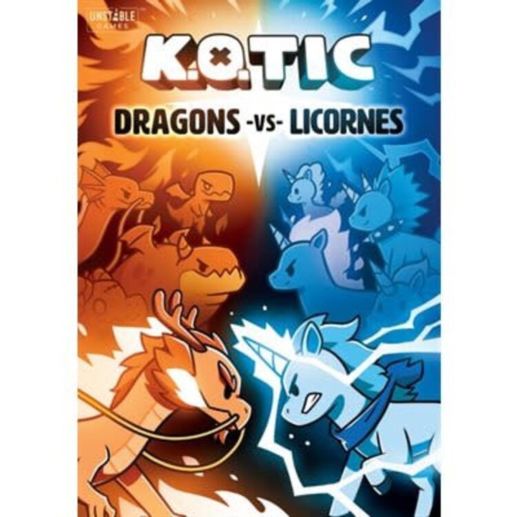 Tee Turtle K.O. TIC: Dragons VS. Licornes (FR)