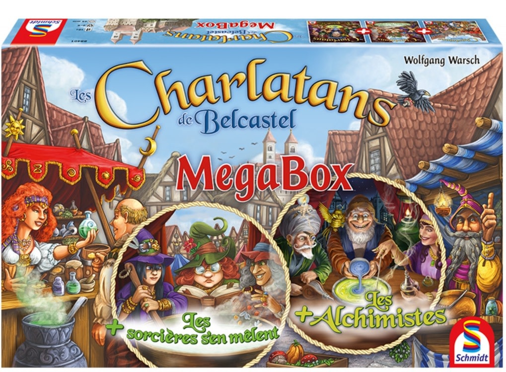 Les Charlatans De Belcastel: Mega Box (FR) Boite endommagé 5%