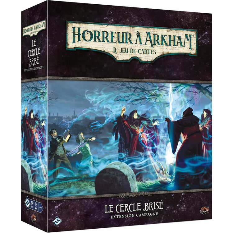 Fantasy Flight Games Horreur À Arkham: Le Jeu De Cartes: Le Cercle Brisé: Ext. Campagne (FR)
