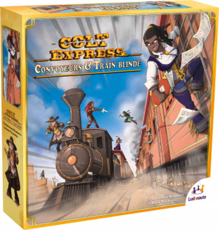 Ludonaute Colt Express : Ext. Convoyeurs & Train Blindé (FR)