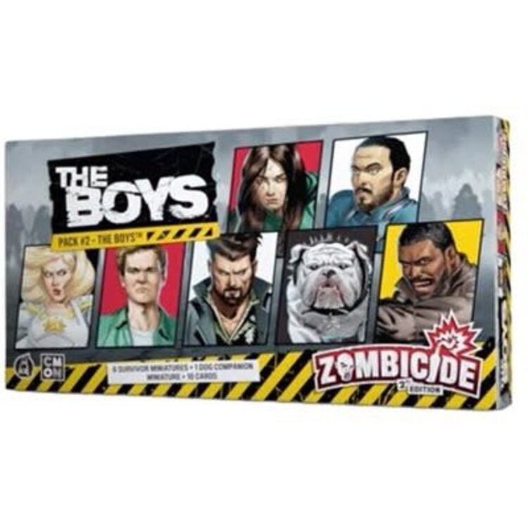 CMON Limited Zombicide: 2nd Edition: Ext. The Boys: Pack 2: The Boys (EN)