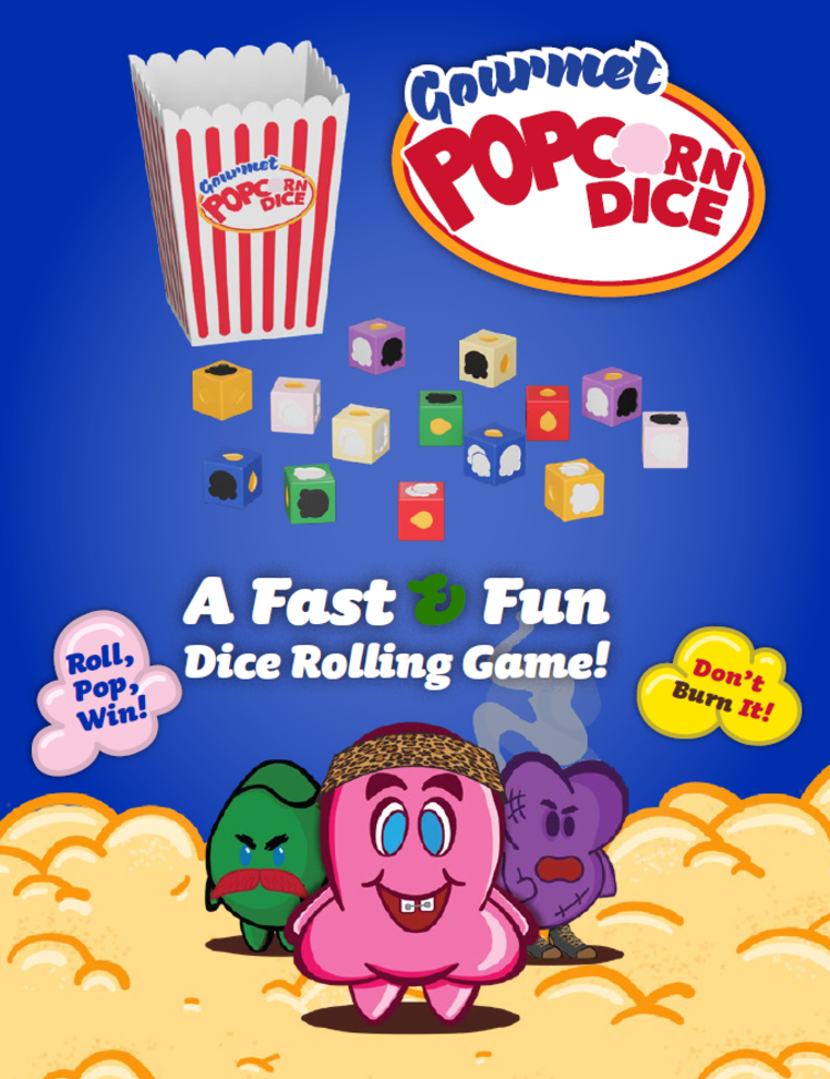 Van Ryder Games Gourmet Popcorn Dice (EN)