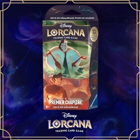 Ravensburger Disney Lorcana: Premier Chapitre: Deck De Démarrage: Aladin et Cruella (FR)