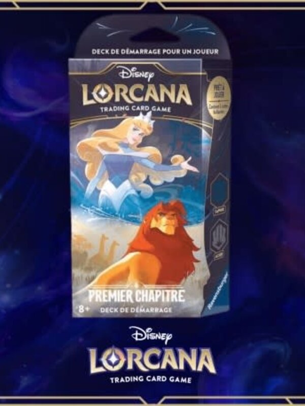 Ravensburger Disney Lorcana: Premier Chapitre: Deck De Démarrage: Roi Lion (FR)