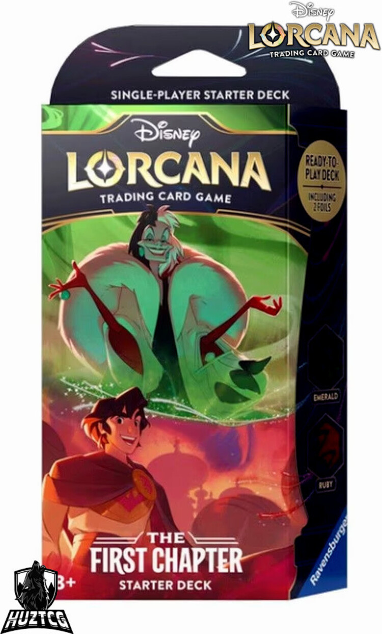 Ravensburger Disney Lorcana: The First Chapter: Starter Deck: Aladin-Cruella (EN)