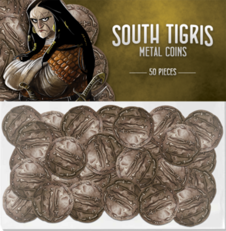 Renegade Game Studios South Tigris: Ext. Metal Coins (ML)