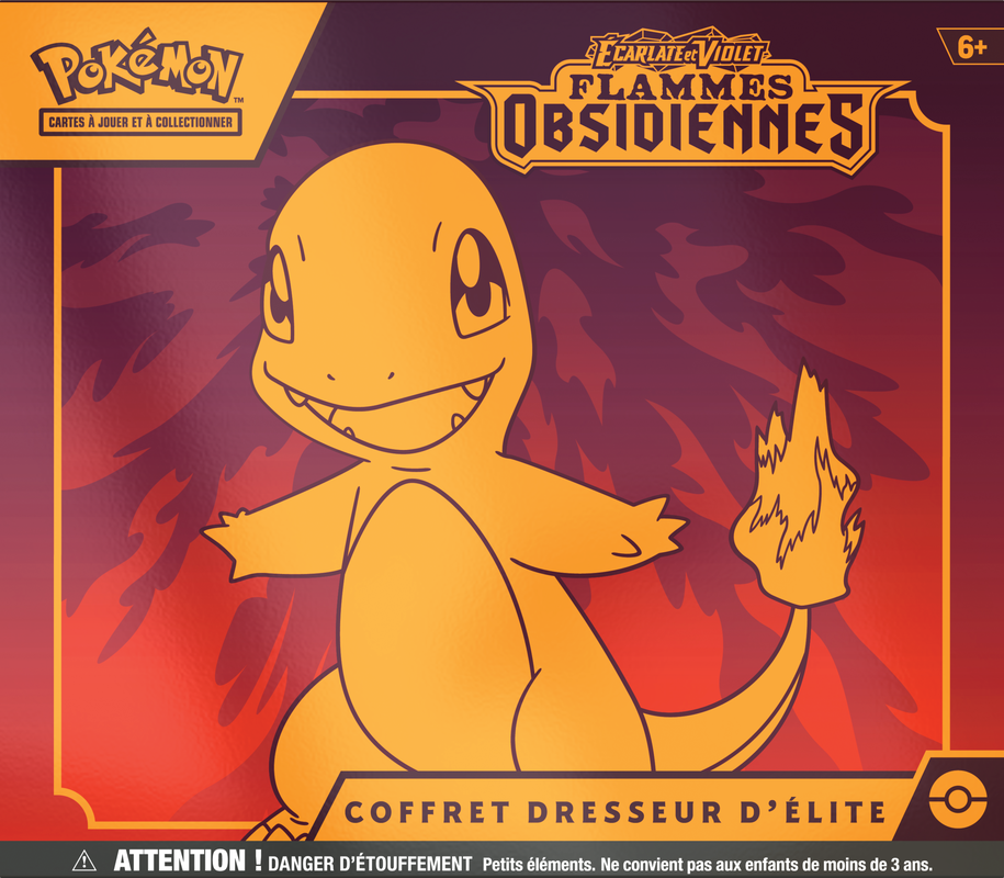 Pokemon: SV3 Flammes Obsidiennes: Coffret Dresseur D'Élite (FR)