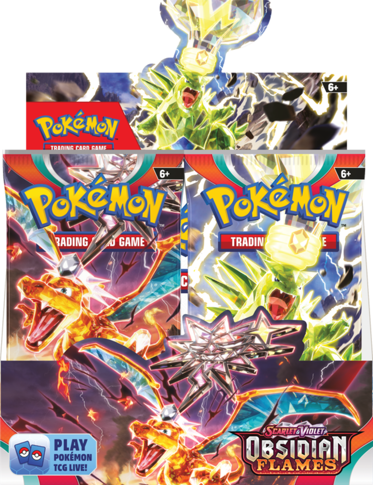 Pokemon Pokemon: SV3 Obsidian Flames: Booster (EN)