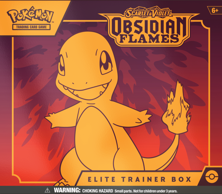 Pokemon Pokemon: SV3 Obsidian Flames: Elite Trainer Box (EN)
