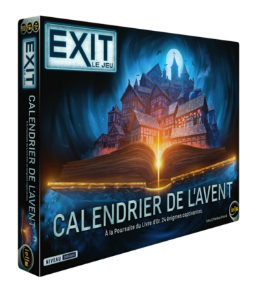 Iello Exit: Calendrier De L'Avent: Le Livre D'Or (FR)