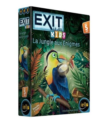 Iello Exit: Kids: La Jungle Aux Énigmes (FR)