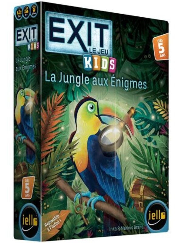Iello Exit: Kids: La Jungle Aux Énigmes (FR)