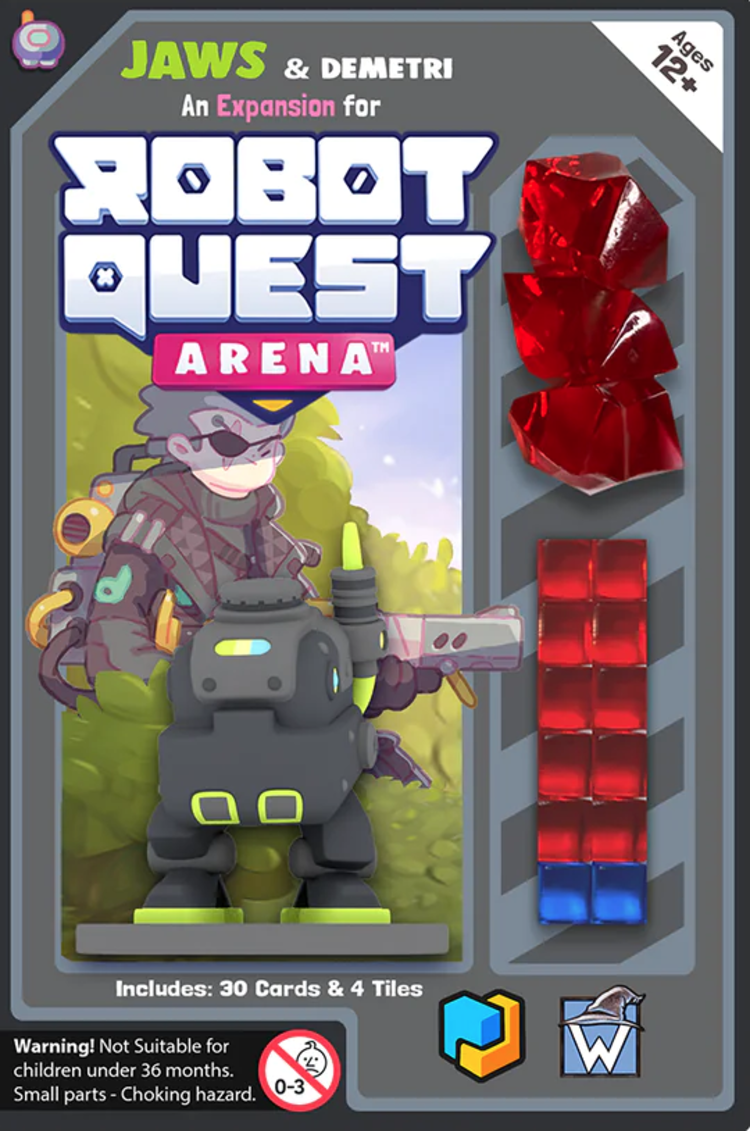 Wise Wizard Games Robot Quest Arena: Ext. Jaws Robot Pack (EN)