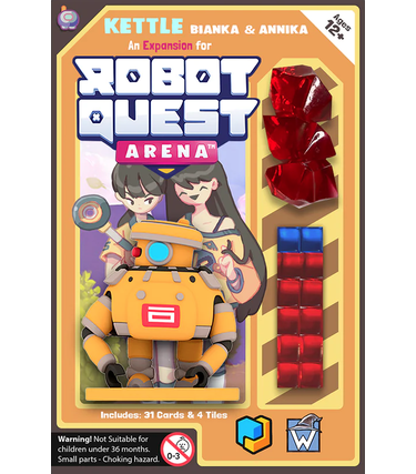 Wise Wizard Games Robot Quest Arena: Ext. Kettle Robot Pack (EN)