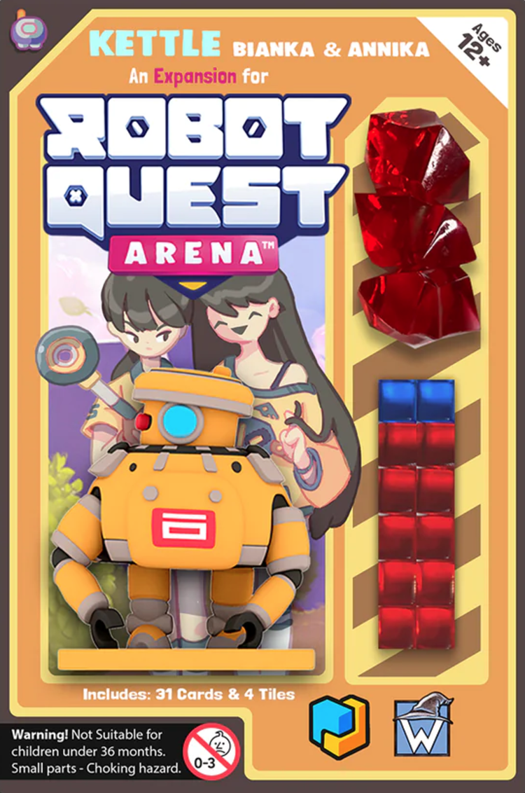 Wise Wizard Games Robot Quest Arena: Ext. Kettle Robot Pack (EN)