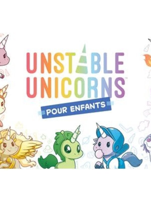 Tee Turtle Unstable Unicorns: Pour Enfants (FR)