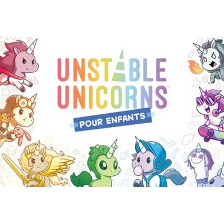 Tee Turtle Unstable Unicorns: Pour Enfants (FR)