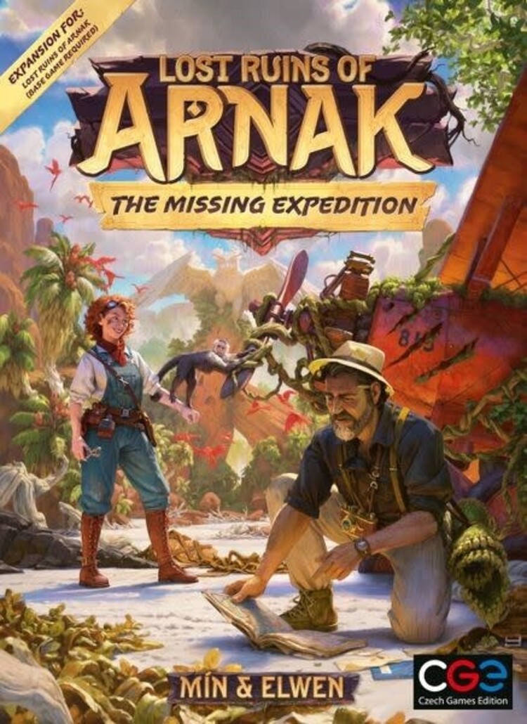 Czech Games Edition Lost Ruins Of Arnak: Ext. The Missing Expedition (EN)