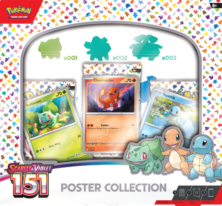 Pokemon Pokemon: SV3.5 Scarlet&Violet 151: Poster Collection (EN)