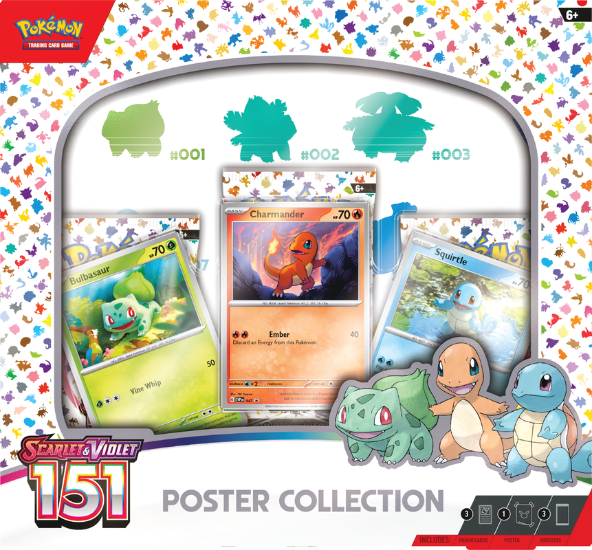 Pokemon: SV3.5 Scarlet&Violet 151: Poster Collection (EN)