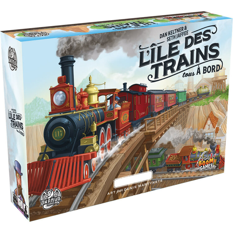 Bad Boom Games L'Île Des Trains: Tous À Bord (FR)