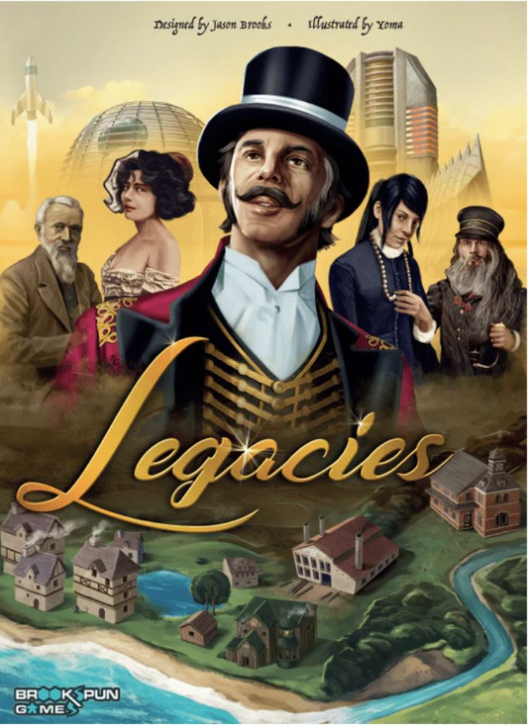 Brookspun Games Legacies: (Standard Edition) (EN)