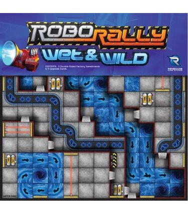 Renegade Game Studios Robo Rally: Ext. Wet & Wild (EN)