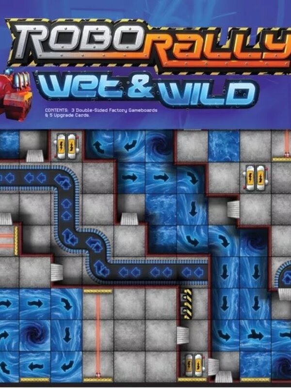 Renegade Game Studios Robo Rally: Ext. Wet & Wild (EN)