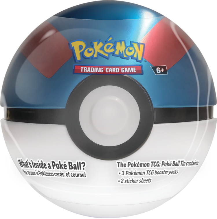 Pokemon Pokemon: Poke Ball: Tin Q3 2023: Blue (EN)