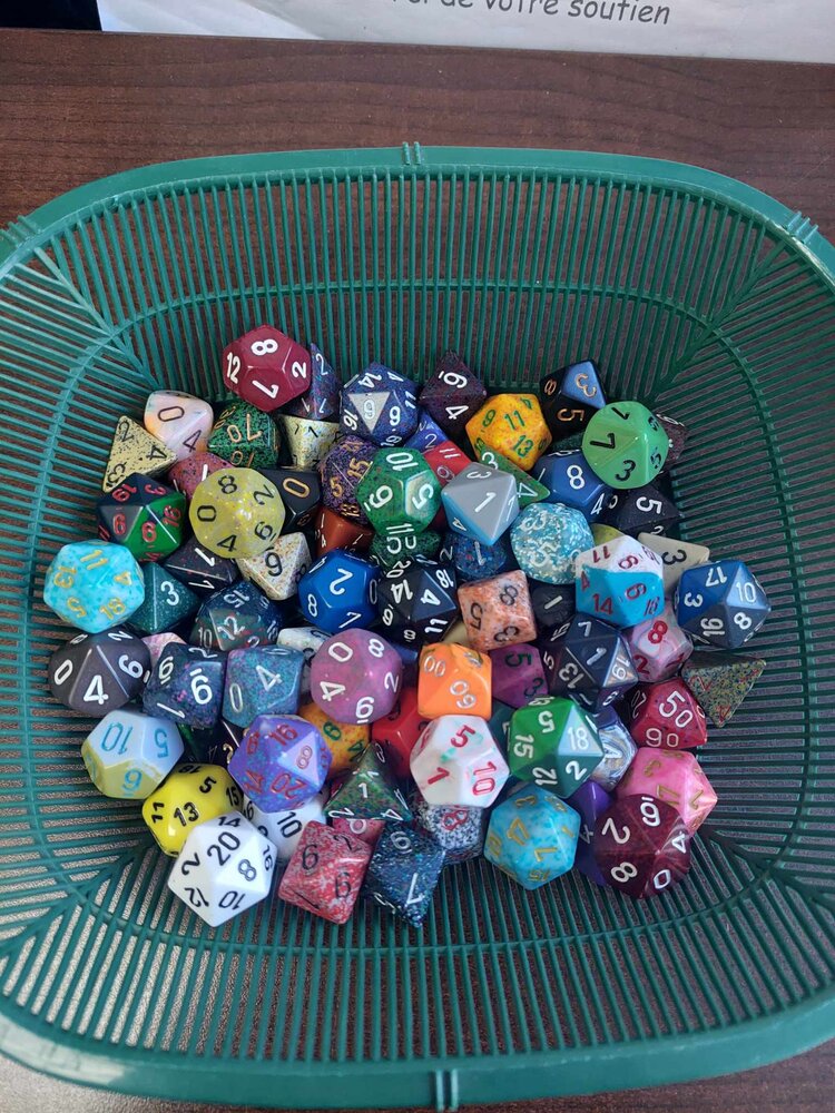 Dés En Vrac  Polyédriques