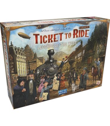 Days of Wonder Ticket To Ride: Legacy: Legends Of The West (EN)