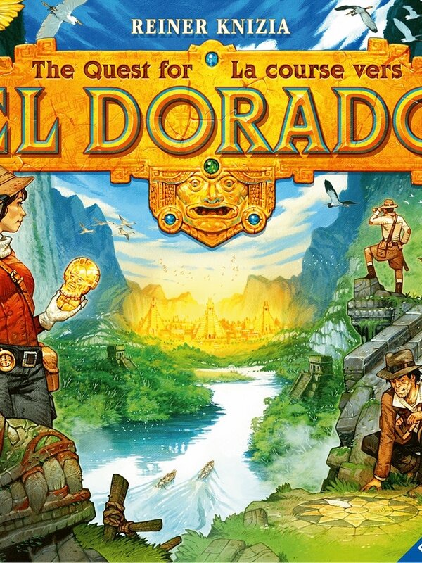Ravensburger The Quest For El Dorado (La Course Vers El Dorado) (ML)