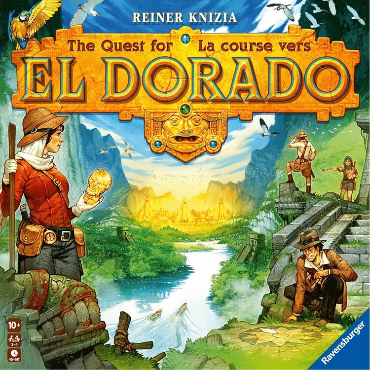 Ravensburger The Quest For El Dorado (La Course Vers El Dorado) (ML)