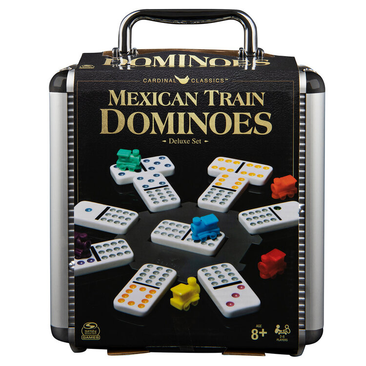 Spin Master games Dominos Train Mexicain: Double 12 En Mallette (ML)