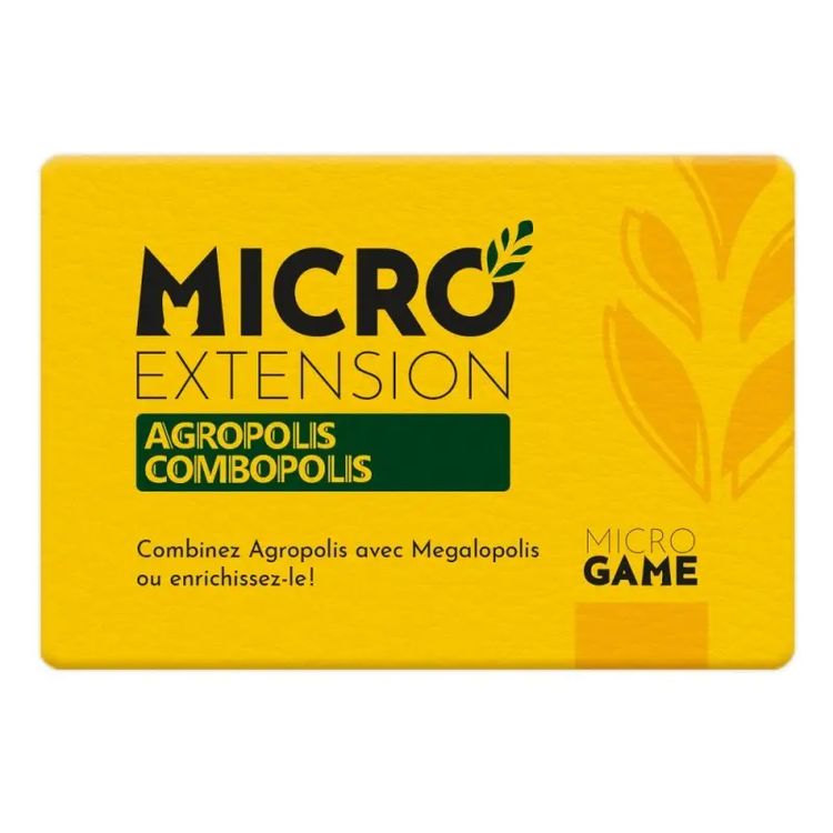 Matagot Micro Game: Agropolis: Pack D'Extensions + Combopolis (FR)