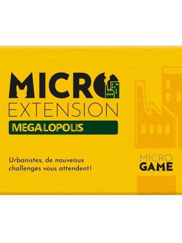 Matagot Megalopolis-Sprawlopolis: Pack D'Extensions (FR)