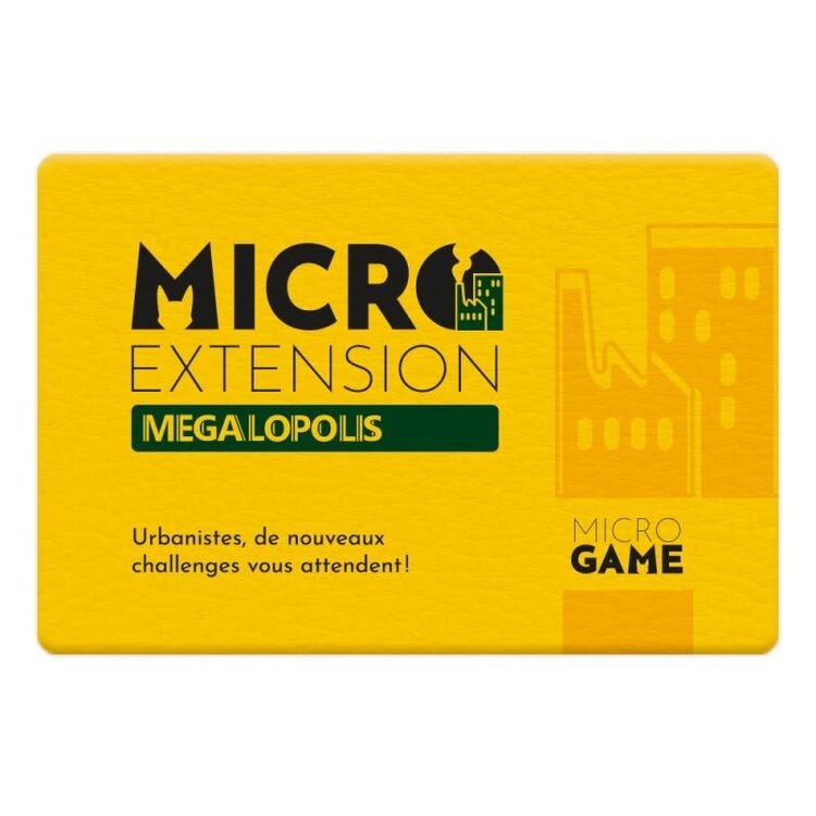 Matagot Micro Game: Megalopolis-Sprawlopolis: Pack D'Extensions (FR)