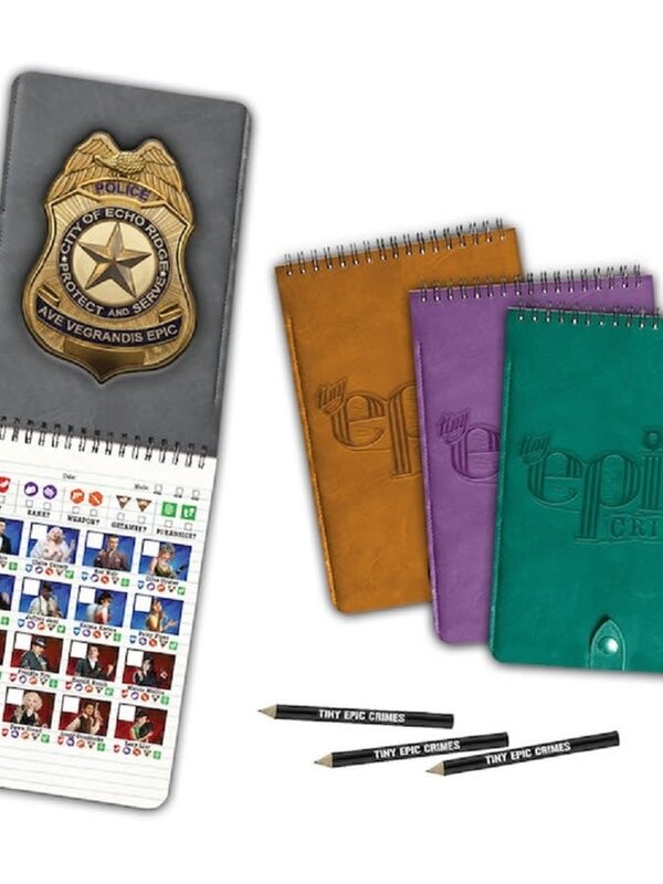 Gamelyn Games Tiny Epic Crimes: 4 Pack Detective Notebooks (EN)