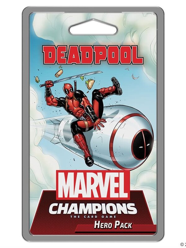 Fantasy Flight Games Marvel Champions JCE: Ext. Deadpool Paquet Héros (FR)