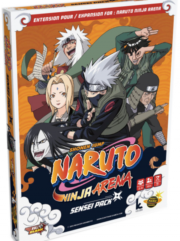 Don't Panic Games Naruto Ninja Arena: Ext. Sensei Pack (FR)