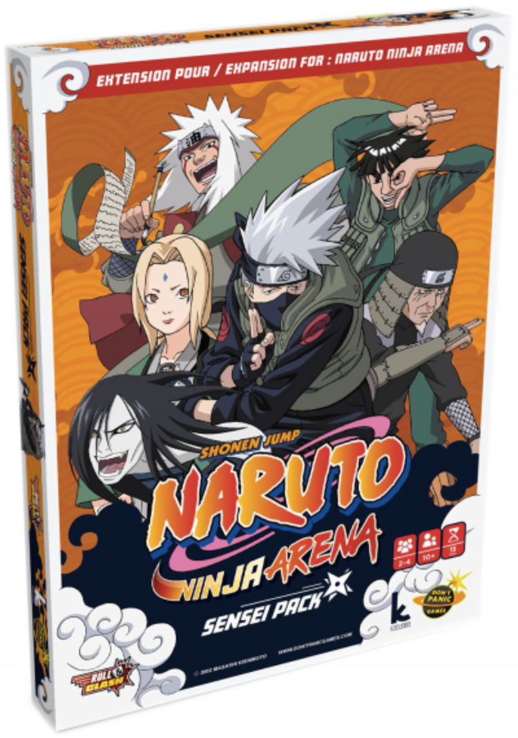 Don't Panic Games Naruto Ninja Arena: Ext. Sensei Pack (FR)