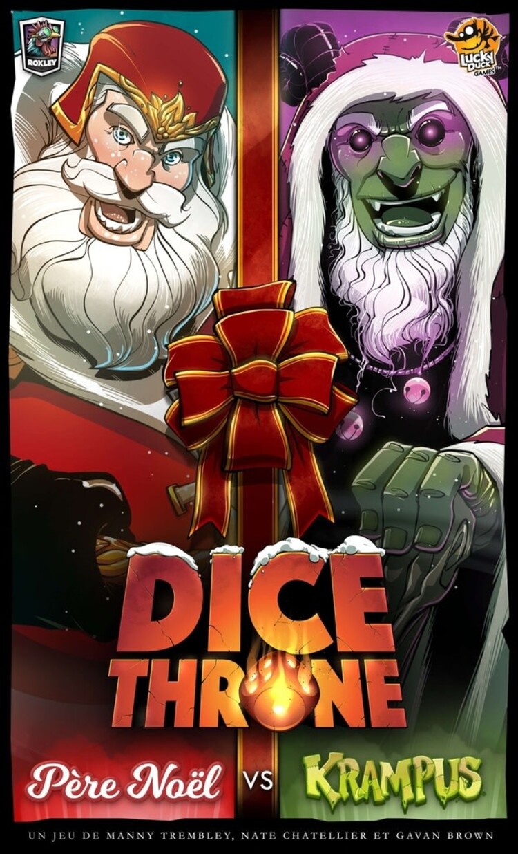 Lucky Duck Games Dice Throne: Père Noël Vs Krampus (FR)