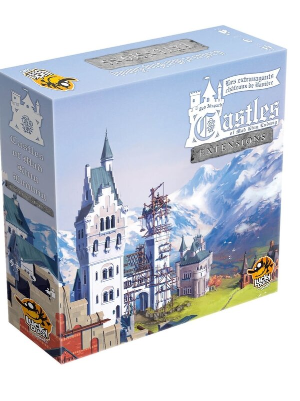 Lucky Duck Games Castles of Mad King Ludwig: Les Extravagants Châteaux De Bavière: Extensions (FR)